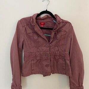 Mossimo Supply Co. Mauve Jean Jacket